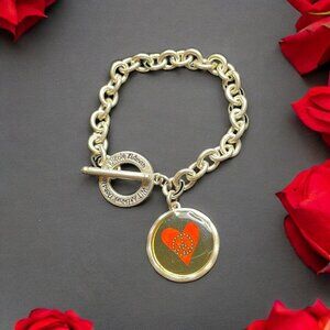 Whatever it Takes Limited Edition Heart Design Nicole Kidman‎ Toggle Bracelet
